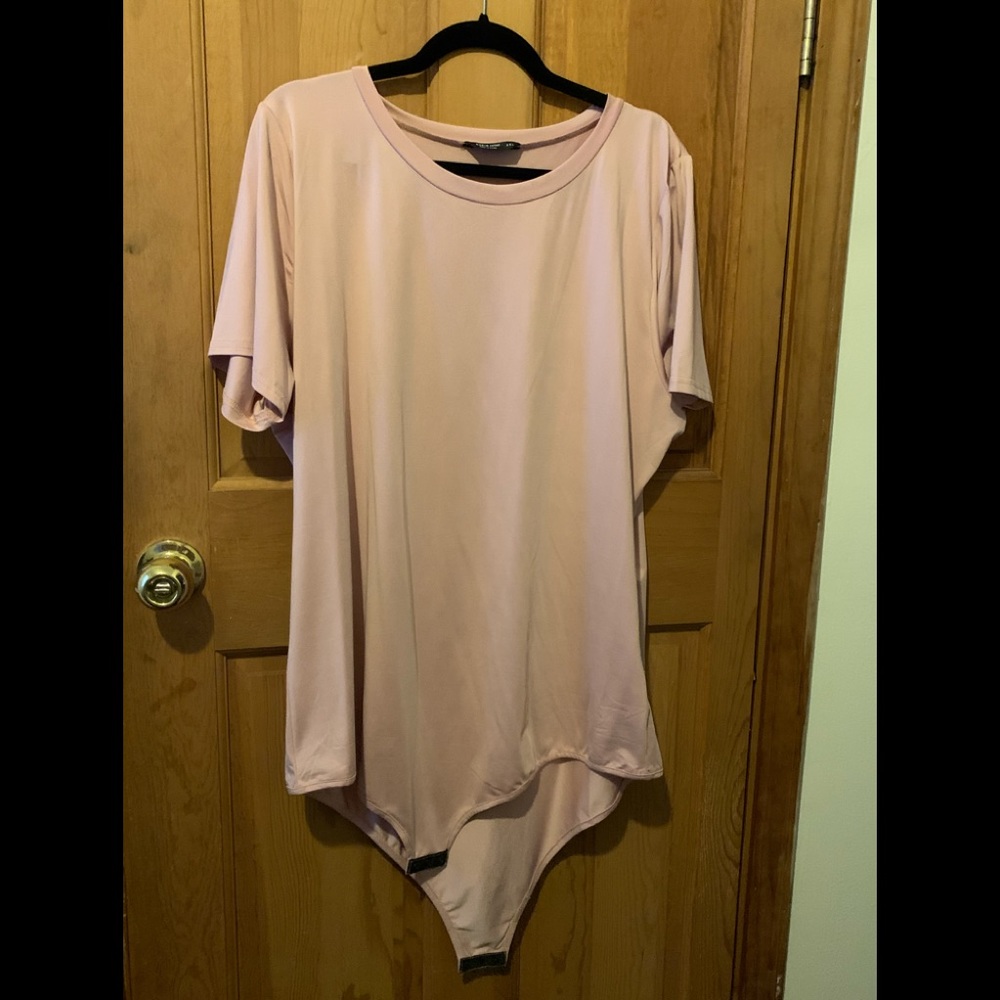 Pink bodysuit